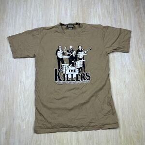 Frozen Munky Beige The Killers World Destruction Tour T-Shirt Women's Large